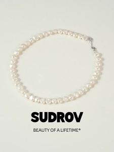 Baroque Irregular Pearl Choker Necklace