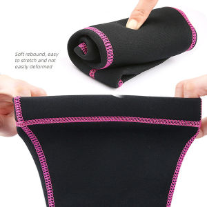 1 Pair Leg Support Long Wetsuit Socks Thermal Non-Slip Stretchy Neoprene Diving Long Socks Quick Drying for Men and Women