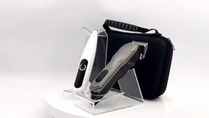 Professional Hair Clipper for Men | LCD Display Rechargeable Hair Cutting Machine | 4-Speed Adjustable Silent Electric Hair Trimmer