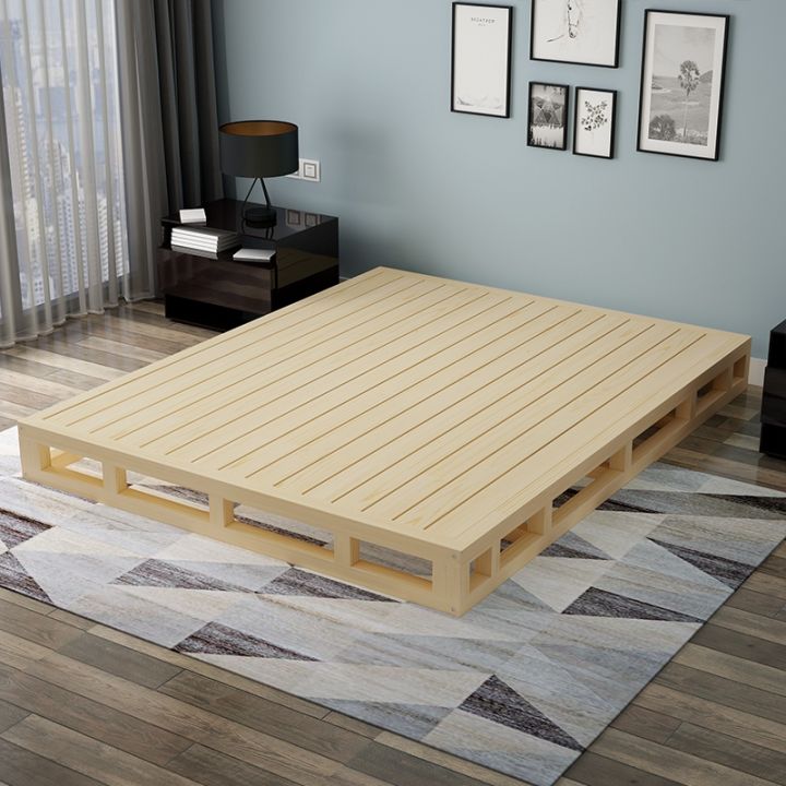 Height Increasing Bed Frame Solid Wood Bed Board Cushion High Hard