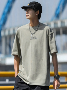 Warrior | American Style Heavyweight Pure Cotton Loose Round Neck T-Shirt