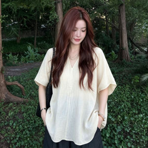 JUSTQUEEN | Áo Sơ Mi Nữ Mùa Hè Tay Ngắn Size Lớn