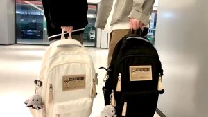 Balo nam nữ đi học cặp đi học thời trang nam nữ đựng laptop 15.6inh Ba lô nhiều ngăn ulzzang chống nước