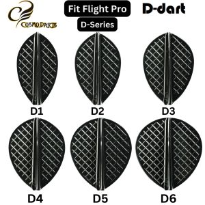 COSMO FIT FLIGHT PRO - SERIES D BLACK (SAYAP ARROW)