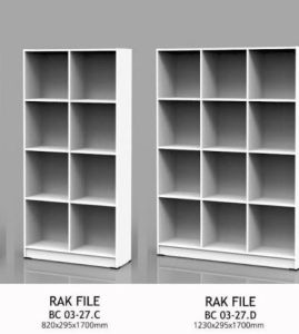 Rak Serbaguna Rak laundry Rak Barang Rak Sembako 12 Kotak Bahan Partikel Board Kuat dan Kokoh