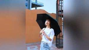 CICI MART Manual umbrella anti-UV Umbrella fashionable easy to carryuv protect umbrella