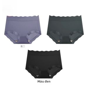 Quần lót lụa nữ MiiOW mỏng thoáng khí kháng khuẩn cạp vừa - mùa hè