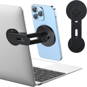 Magnetic Phone Holder For iPhone 13 Pro/16/15/14/13/12 & All Phones Magsafe Laptop Phone Stand Magnet Cellphone Side Mount Support for Tesla model Y 3