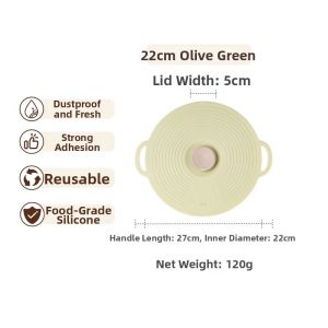SHUEHO | Food Grade Silicone Airtight Microwave Splatter Proof Cover