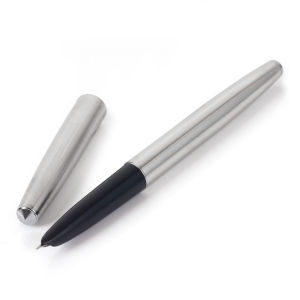 Bút Máy STONEGO Deluxe Business Ultra Fine 038 Mm Ngòi Bút Thư Pháp Bút Kim Loại Màu Bạc Không Bao Gồm Mực