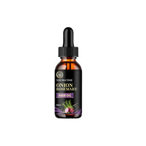 Hair Care Essential Oil Onion Rosemary Peppermint Fortified Oil Nourishing Split Dry Organic Hair Care Improving Hair Quality