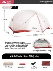 BSWOLF | Lều Dã Ngoại Chống Nước Cho Hai Người Có Thể Mang Đi