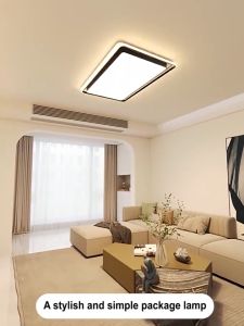 【5-years warranty】Led Ceiling Light Modern Lampu Siling Ruang Tamu Acrylic Ultra Ceiling Light tri-color Ceiling Lampu