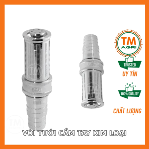 Vòi Tưới Cây Tay Cầm Kim Loại BB-918i điều chỉnh cự li tưới xa hoặc gần phi 35mm-phi 40mm