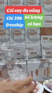 MÁY XAY CẦM TAY OSAKA HÀNG NỘI ĐỊA NHẬT- CÔNG SUẤT LỚN 350W XAY ĐƯỢC CẢ THỊT CÁ VÀ NGŨ CỐC... HÀNG BH 1 ĐỔI 1 TRONG VÒNG 30 NGÀY.