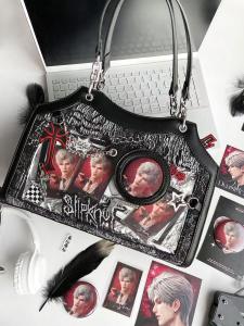 Original Sweet Cool Girl Teenage Shoulder Crossbody Bag PU Material Lolita LoLita Bag for Gaming And Anime