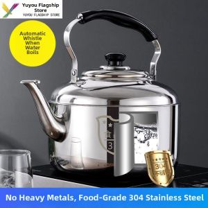 YUYOU | Multifunctional Whistling 304 Stainless Steel Kettle