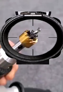 set 5pcs mata bor holesaw HSS Titanium coated for stainless cooper wood PVC Hole saw bor plat besi metal