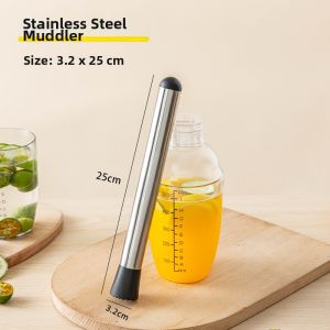 MEIDI | Multifunction Ice Crusher Cocktail Muddler Meat Tenderizer