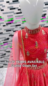 [PRE-ORDER 15 DAYS] READYMADE KIDS LEHANGA CHOLI {ETA:2025-12-31}