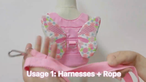 Child Leash 1.4M Kids Anti-Lost Strap Child Safety Back Harness Toddler Walking Harness Running Leash Protective Walking 儿童防走失牵引绳