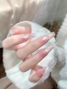 Galaxy Nail Glitter Powder Chunky Flake Stars Pearls Nail Art Decor UV Gel Polish Sparkle Dust for Nail Salon DIY Art Decoration