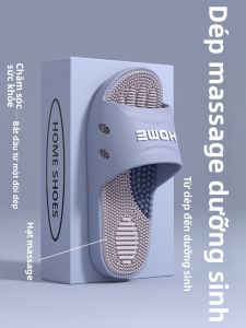 DAHONGNIANDAI | Anti-slip Massage Slippers 4 Men Home Bath Summer