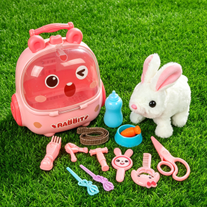 Electric Walking Sound-making Rabbit Plush Toy