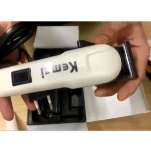 Tông đơ cắt tóc có dây tăng đơ hớt tóc chuyên nghiệp Kemei 809C tông đơ cao cấp thiết kế nhỏ gọn tiện lợi sử dụng tại nhà