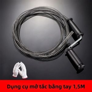   Dụng Cụ Thông Cống Dây Thông Cống Lò Xo Thông Cống Kích Thước 1.5M 3M 5M Thân Thiện Với Môi Trường Dùng Cho Nhà Bếp Nhà Tắm Nhà Vệ Sinh