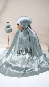 ALGHAZI - Mukena Dewasa Armani Silk Jaguar 2IN1 Jumbo Mafaza Series