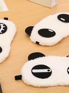 Miếng Bịt Mắt Ngủ Hình Gấu Trúc Dễ Thương Ngủ Văn Phòng Đi Du Lịch Dã Ngoại