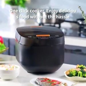 LEVINOVAZ Digital Multifunctional Rice Cooker Non-stick (5L) [Free Rice Cup & Plastic Ladle]