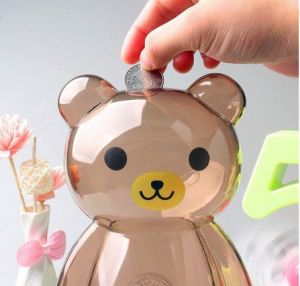 TABUNG DUIT KANAK KANAK SYILING TEDDY BEAR COIN BOX MONEY SAVINGS HADIAH CENDERAHATI GIFTS