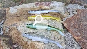 Bộ Mồi Câu Cá MrLurion Zander Pike Mồi Mềm Hình Đuôi Cá Mồi Giả Shad 3.7g 7.7g 12.9g/túi Dùng Cho Biển Sông Hồ