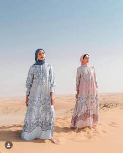 Ross Shop - Kanza Dress - Gamis Silk Premium - Gamis Silk Busui Resleting