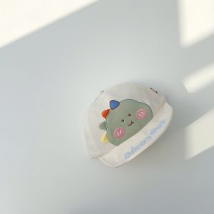 2023 new childrens hat cartoon cute little dinosaur baby peaked cap infant soft brim sun visor 儿童帽子卡通可爱小恐龙宝宝鸭舌帽婴幼儿软沿遮阳帽