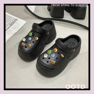 Psion ราคาถูก รองเท้าแตะหัวโตแฟชั่น รุ่นนี้พื้นหนา 6 เซนติเมตร สูงปรี๊ดด สาวตัวเล็กถูกใจสิ่งนี้ สีสวยฉ่ำมาก รุ่นนี้ใส่ได้หลายโอกาส ห้ามพลาดเลย ราคาสุดคุ้ม ฟรีตัวติดรองเท้า