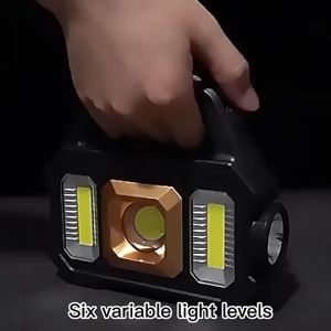 Lampu Camping Emergency Led Super Terang Lampu Kerja 4-in-1 Worklight COB Outdoor cas USB