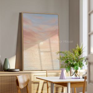 BOJIAJIAJU | Nordic Style Wall Art Decorative Seascape Painting