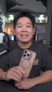 CILUPBAH Frosted Magsafe Stand Case + Pelindung Camera for iPhone 11 12 13 14 15 16 17 Air Pro Plus Pro Max