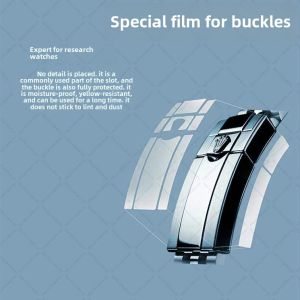 Applicable to Rolex Daytona Water Ghost Greenwich Cola Ring GMT Watch Buckle Film Protective Film Watch Buckle Film 41 Log Yacht Famous Film Air Bully Consumption Type Surface Membrane