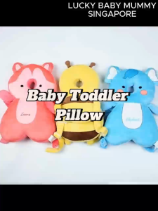 Baby Toddler Pillow / Baby Bee Head Protector Pillow / Breathable Anti-Fall Cushion for Toddlers Rainbow Culture