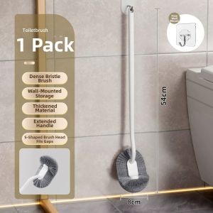 GRACE | Wall-Mounted Easy-Install Cornerless Toilet Brush