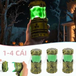 Mini Lò Phản Ứng Hạt Nhân Đèn Ngủ Halloween Mới Lạ Đèn Cặp Đôi Trang Trí Phòng Ngủ Phát Sáng Đèn Lồng Đảng Chống Đỡ