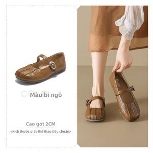 15MINS | Dép Nữ Kiểu Pháp Đeo Nhanh 15 Phút Đế Mềm Không Mỏi Chân