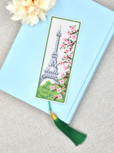 New Romantic Print Cross Stitch DIY Bookmark Graduation Gift for Teachers And Classmates Creative Handmade Present