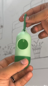 GLORY Capsule Rubbish Bag Disposable Dispenser Refill Garbage Portable Poop Shit Bag Plastic