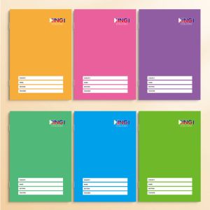 King 1 Horse-Riding Nail Book 80 Pages For To School Students Stationery Tools Book