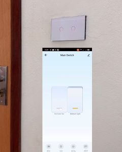 Công Tắc Thông Minh Wifi TUYA Hình Chữ Nhật Cảm Ứng 1-2-3-4 Nút Điều Khiển Qua App + Giọng Nói BH 1 Năm